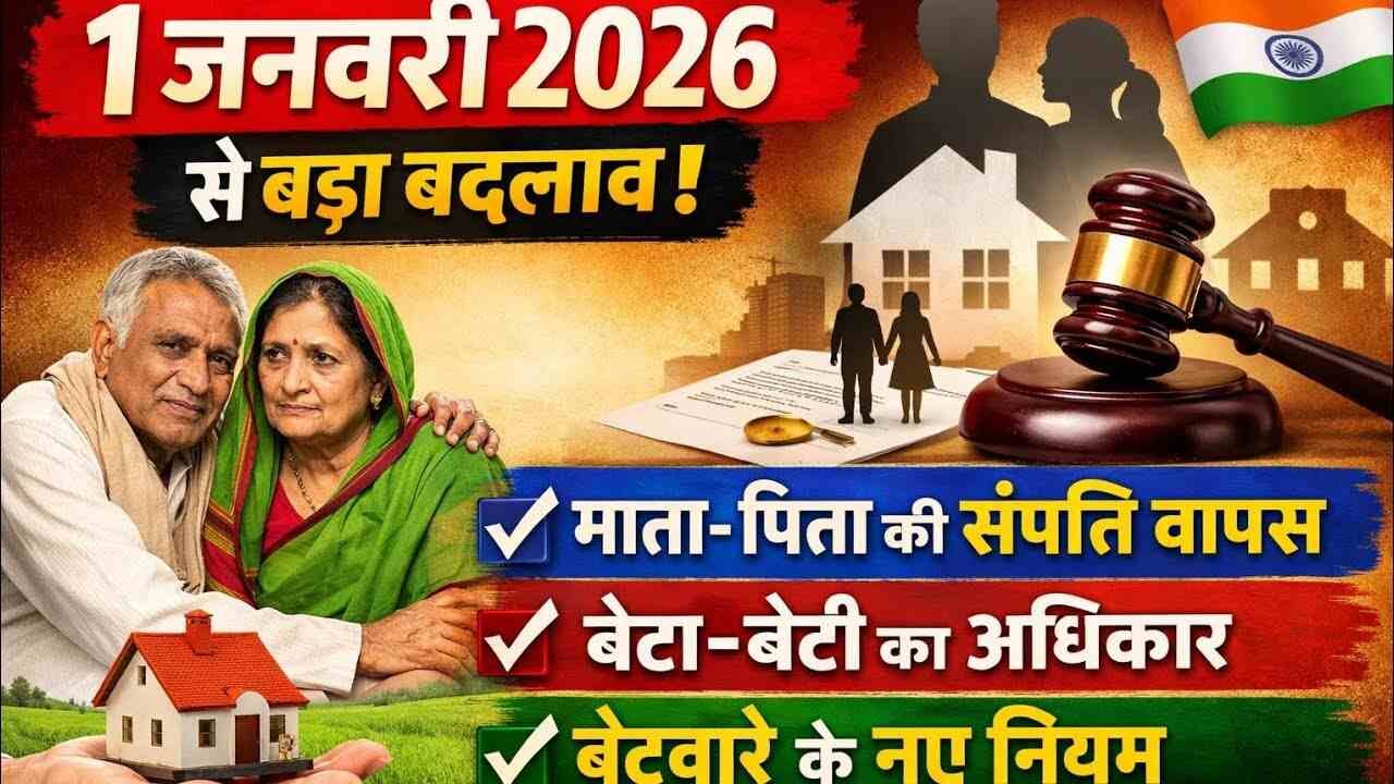 जमीन-मकान मालिकों के लिए बड़ी चेतावनी! 1 जनवरी से लागू हुए रजिस्ट्री के 5 नए नियम; अब बेटा भी नहीं छीन पाएगा पिता की संपत्ति!